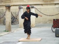 street flamenco dancer, Sevilla