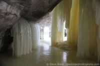 Ice caves near Munising, Michigan's UP USA