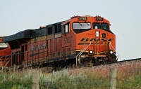 BNSF 5763 Coal Train