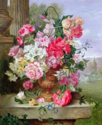 John Wainwright - Still Life of Flowers
