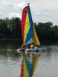 Fun on the Potomac River near Edwards Ferry