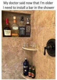 Bar in Shower