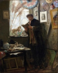 Belgian painter Alfred Stevens