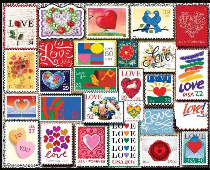 A History of Love Stamps - The Portland Stamp Company