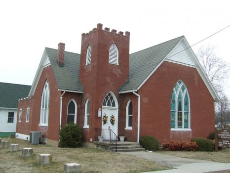 Virginia! Louisa Presbyterian Church Circa 1881
