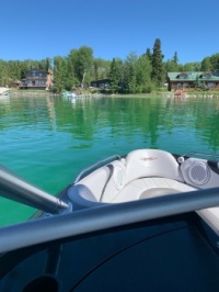 On the lake (Green Lake, BC)