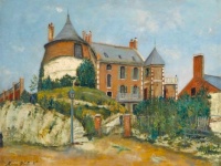 Maurice Utrillo (French, 1883–1955), Le château (ca 1913)