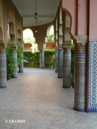 MOROCCO – Marrakech – Chaabi Mosque - The Arches - Ceramic Decoration