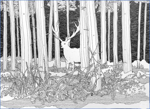 Ode to Tolkien's White Deer