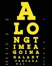 eye chart for racoonstar