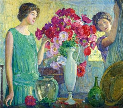 George Laurence Nelson Art - The Flower Arrangement