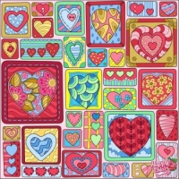 Wallpaper : hearts in a box *