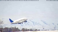 2023-04-03  Dream Lifter taking off in Anchorage