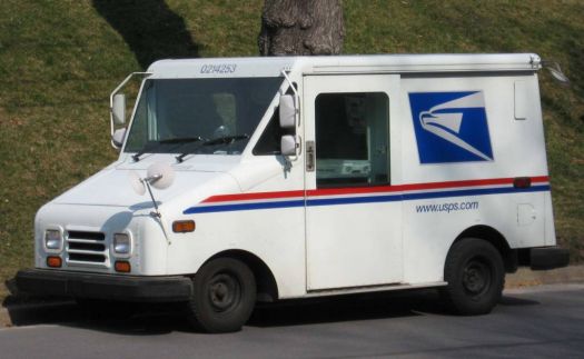 US Mail truck