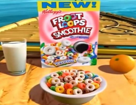 Froot Loops Smoothie Recipe - Cereal Smoothie - The Southern Thing