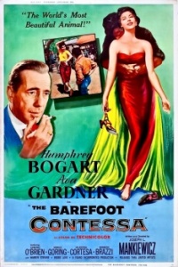 THE BAREFOOT CONTESSA - 1954 MOVIE POSTER - HUMPHREY BOGART, AVA GARDNER