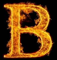 B