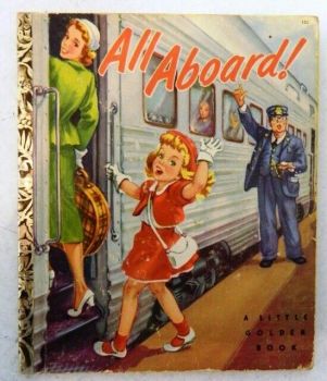 Themes Vintage illustrations/pictures - All Aboard! Book Cover