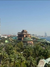 Waterslide in Dubai