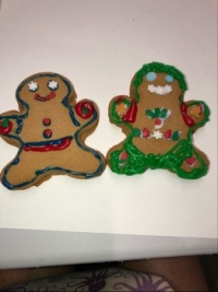 My gingerbread cookies