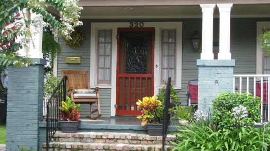 Porch in Louisiana, photo by nola.agent