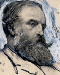 Sir Hubert von Herkomer (British, born in Bavaria, 1849–1914), Head of a Bearded Man