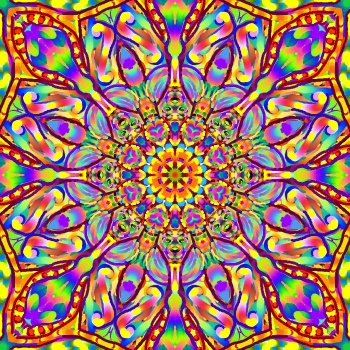 Solve kaleidoscope Design 278 jigsaw puzzle online with 16 pieces