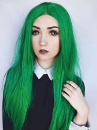 Gothic Green Girl