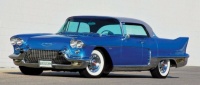 1957 Cadillac Eldorado Brougham blue front