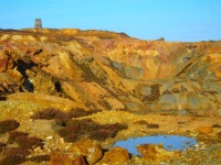 Parys Mountain, near Amlwch, Anglesey, North Wales.