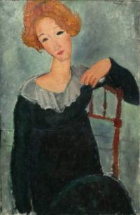 Woman with Red Hair - 1917