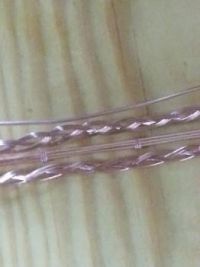 components to copper bracelet