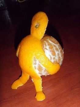 An orange...