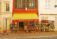 French village shop in the South of France