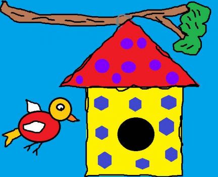 Birdhouse Doodle