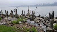 Balancing Rocks Along Hudson River