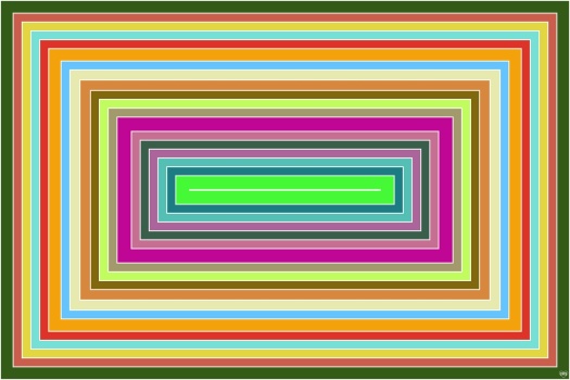 Solve Concentric Rectangles!! ~ H jigsaw puzzle online with 600 pieces
