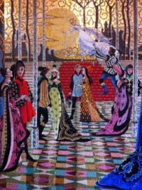 cinderella mural from disney world!