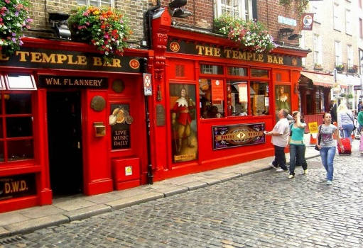 The Temple Bar District Dublin