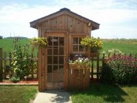shed in summer