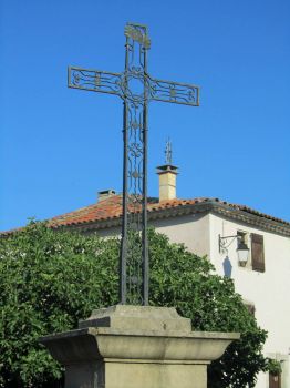Calvaire à St Maurice de Navacelles (Hérault, France)