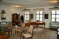 Inside Mozart's birthplace, Salzburg, Austria