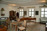 Inside Mozart's birthplace, Salzburg, Austria