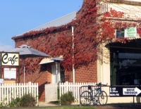Cafe in autumn