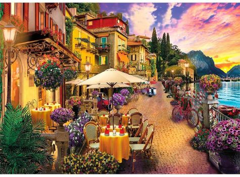 Solve Lake Como jigsaw puzzle online with 300 pieces