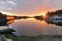 Sunset in Hellvik - Norway