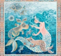 Mermaid and her Pets