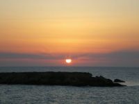 Tramonto sul mare Gallipoli