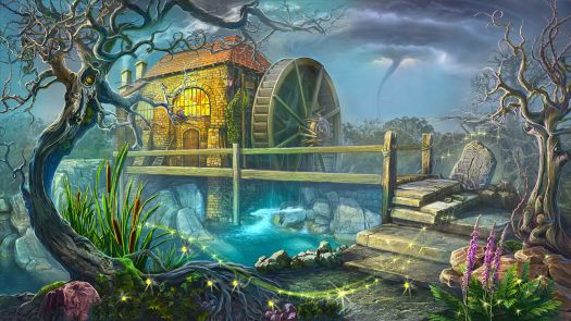 Solve Waterwheel Blacksmith jigsaw puzzle online with 170 pieces