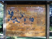 Pinckney trail map